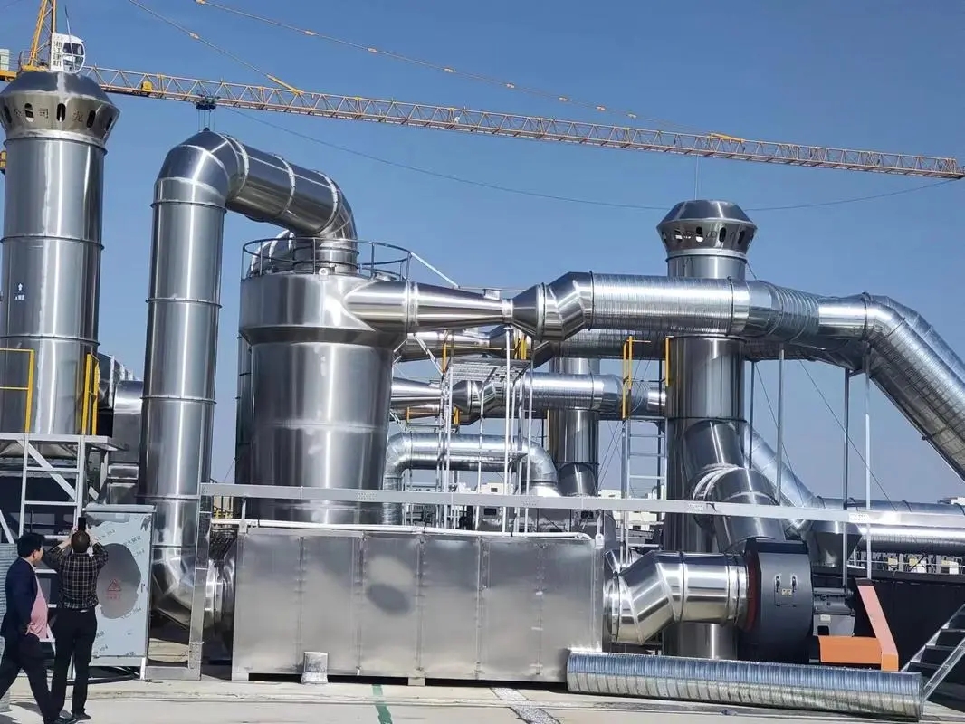 電鍍車間廢氣處理